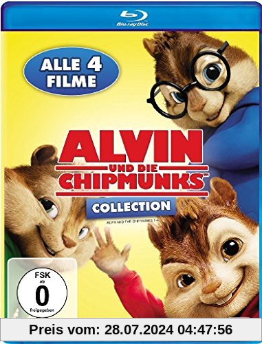 Alvin und die Chipmunks Collection - Teil 1-4 [Blu-ray] von Jason Lee