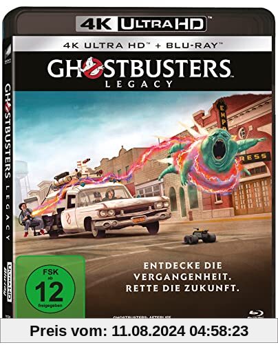 Ghostbusters: Legacy (4K Ultra HD) (+ Blu-ray 2D) von Jason Reitman