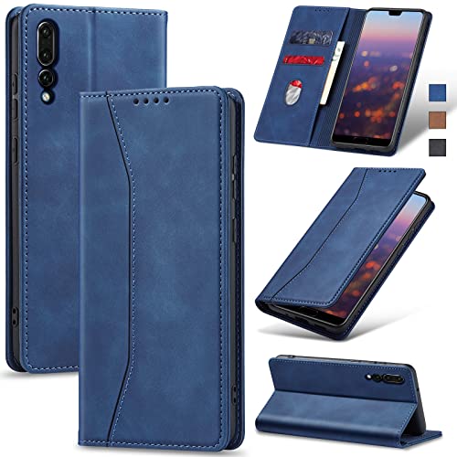 Jasonyu Handyhülle für Huawei P20 Pro Hülle Leder Flip Klappbare Stoßfeste Magnetische Premium PU Leder Standfunktion Kartenfächern Schutzhülle Klapphülle für P20 Pro,Blau Jasonyu Handyhülle für Huawei P20 Pro Hülle Leder Flip Klappbare Stoßfeste Magnetische Premium PU Leder Standfunktion Kartenfächern Schutzhülle Klapphülle für P20 Pro,Blau von Jasonyu
