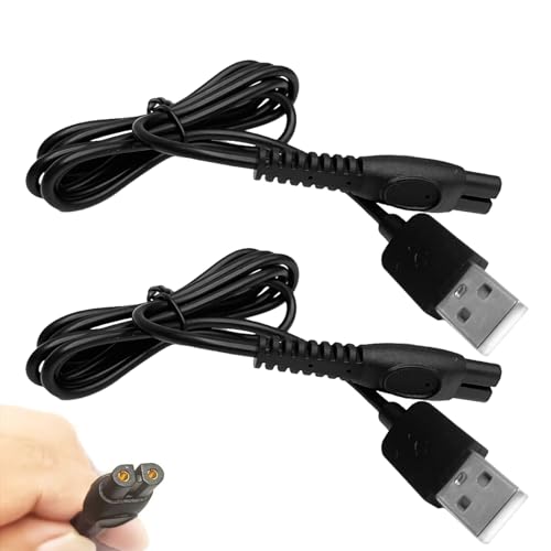 Jatipy 2X 5V 1A Elektrorasierer USB-Ladekabel - Kompatibel mit Philips One Blade, Norelco Bartschneider und Elektrorasierer Jatipy 2X 5V 1A Elektrorasierer USB-Ladekabel - Kompatibel mit Philips One Blade, Norelco Bartschneider und Elektrorasierer von Jatipy