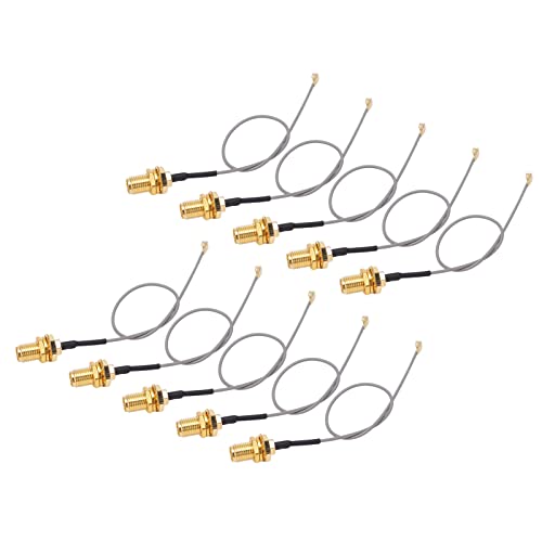 10pcs Koaxialadapterkabel IPEX an SMA Männliche Schnittstelle RF -Signalverlängerungskabel 50 Ohm von Jauarta
