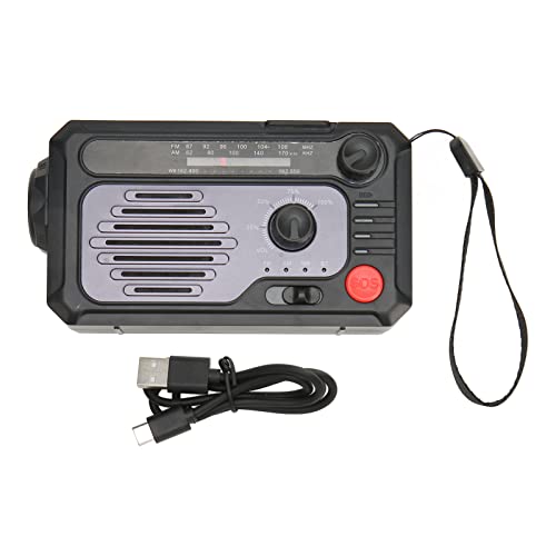 Handkurbel Wetter Radio NOAA AM FM BT Typ C Ladung Notfall -Solar -Radio mit Taschenlampe LED Lesen Leuchtend SOS Alarm Handkurbel Wetter Radio NOAA AM FM BT Typ C Ladung Notfall -Solar -Radio mit Taschenlampe LED Lesen Leuchtend SOS Alarm von Jauarta