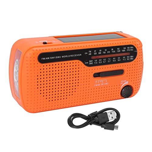 Notwetter Radio Hand Crank Radio Solar Notfallwetter Radio mit LED -Taschenlampe Zum Camping und Outdoor -Aktivitäten Notwetter Radio Hand Crank Radio Solar Notfallwetter Radio mit LED -Taschenlampe Zum Camping und Outdoor -Aktivitäten von Jauarta