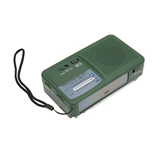 Solar Hand Crank Radio, AM FM Notfallradio mit LED -Taschenlampe, Wiederaufladbare Batterie, Solarantrieb, Handkurbel, USB, AAA -Batterien, Ideal für Camping, Outdoor, Überleben Solar Hand Crank Radio, AM FM Notfallradio mit LED -Taschenlampe, Wiederaufladbare Batterie, Solarantrieb, Handkurbel, USB, AAA -Batterien, Ideal für Camping, Outdoor, Überleben von Jauarta
