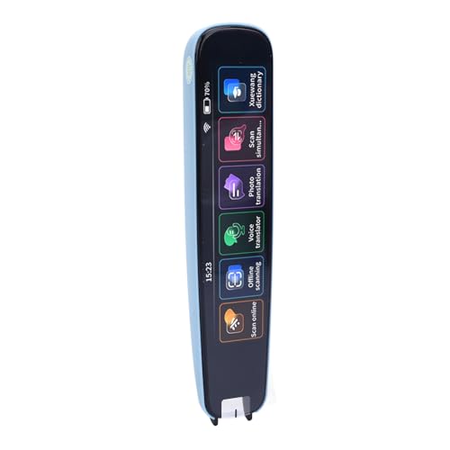 Sprachübersetzer Stift, Mehrsprachiger Sprachübersetzer Punkt Lesestift für Lernen und Reisen, Kunststoff, 139x32x16mm, 4,4, 1050mAh Akku, Auswahl von Jauarta