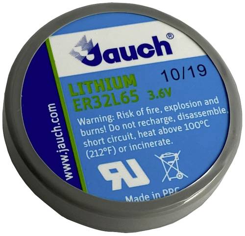 Jauch Quartz ER32L65J Spezial-Batterie 1/10 D Pin Lithium 3.6V 1000 mAh 1St. von Jauch Quartz