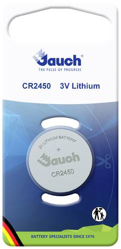 Jauch Quartz Knopfzelle CR 2450 3V 1 St. 610 mAh Lithium von Jauch Quartz