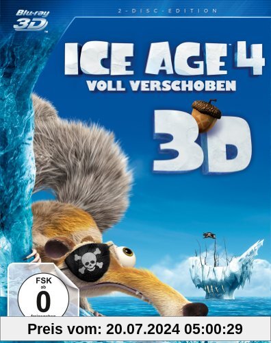 Ice Age 4 - Voll verschoben  (+ BR) [3D Blu-ray] von Jaume Balagueró