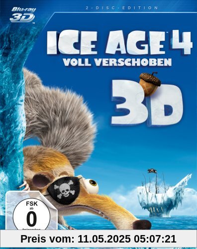 Ice Age 4 - Voll verschoben  (+ BR) [3D Blu-ray] von Jaume Balaguero