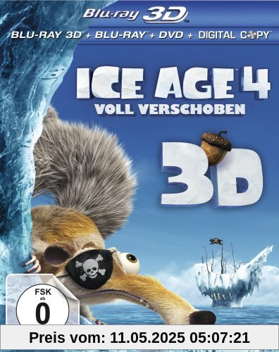 Ice Age 4 - Voll verschoben (+ Blu-ray + DVD + Digital Copy) [Blu-ray 3D] von Jaume Balaguero