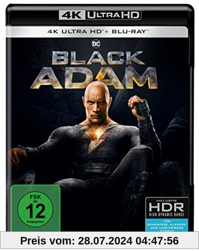 Black Adam (4K Ultra HD) (+ Blu-ray 2D) von Jaume Collet-Serra