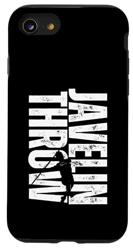 Hülle für iPhone SE (2020) / 7 / 8 Speerwurf Coach Vintage Distressed Speerwerfen von Javelin Throw Athletics Enthusiasts Passion Sport