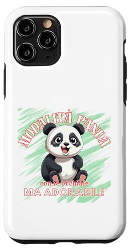 Panda-Modus: Adorably Sleep-Deprived V2 Hülle für iPhone 11 Pro Panda-Modus: Adorably Sleep-Deprived V2 Hülle für iPhone 11 Pro von Javier Francisco