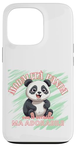 Panda-Modus: Adorably Sleep-Deprived V2 Hülle für iPhone 13 Pro Panda-Modus: Adorably Sleep-Deprived V2 Hülle für iPhone 13 Pro von Javier Francisco