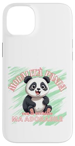 Panda-Modus: Adorably Sleep-Deprived V2 Hülle für iPhone 14 Plus Panda-Modus: Adorably Sleep-Deprived V2 Hülle für iPhone 14 Plus von Javier Francisco