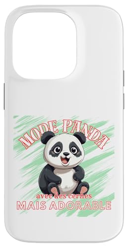 Panda-Modus: Entzückend schlafentzogen V3 Hülle für iPhone 14 Pro Panda-Modus: Entzückend schlafentzogen V3 Hülle für iPhone 14 Pro von Javier Francisco