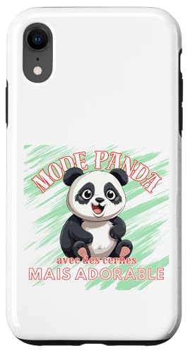 Panda-Modus: Entzückend schlafentzogen V3 Hülle für iPhone XR Panda-Modus: Entzückend schlafentzogen V3 Hülle für iPhone XR von Javier Francisco