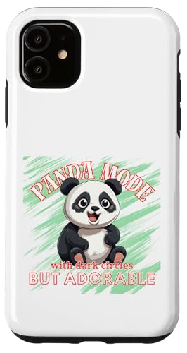 Panda-Modus: Entzückend schlafentzogen V4 Hülle für iPhone 11 Panda-Modus: Entzückend schlafentzogen V4 Hülle für iPhone 11 von Javier Francisco