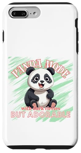 Panda-Modus: Entzückend schlafentzogen V4 Hülle für iPhone 7 Plus/8 Plus Panda-Modus: Entzückend schlafentzogen V4 Hülle für iPhone 7 Plus/8 Plus von Javier Francisco
