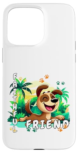 Treuer Freund: Lächeln in einer Landschaft V2 Hülle für iPhone 15 Pro Max von Javier Francisco