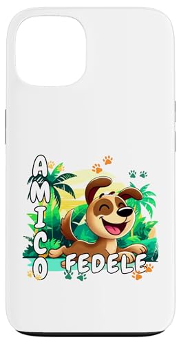 Treuer Freund: Lächeln in einer Landschaft V4 Hülle für iPhone 13 von Javier Francisco