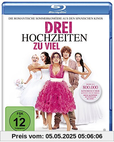 Drei Hochzeiten zu viel [Blu-ray] von Javier Ruiz Caldera