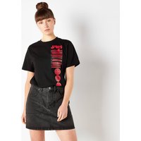 Der weiße Hai Damen T-Shirt - Schwarz - L von Jaws