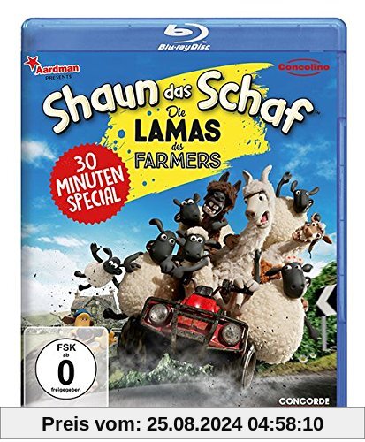 Shaun das Schaf - Die Lamas des Farmers [Blu-ray] von Jay Grace