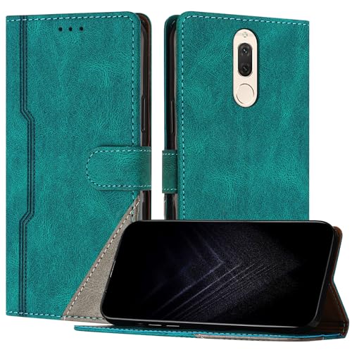 JayModCase Handyhülle für Huawei Mate 10 Lite, PU-Leder Kartenschlitze Brieftasche mit magnetisch | Klappetui | Standfunktion | Stoßfeste Hülle für Huawei Mate 10 Lite (Grün) von JayModCase