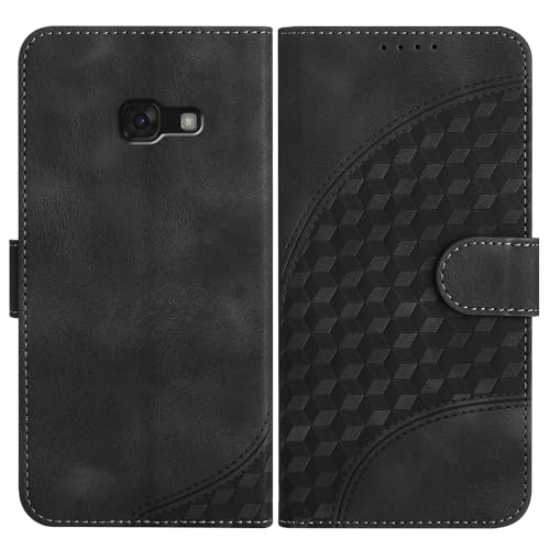 JayModCase Handyhülle für Samsung Galaxy A3 2017 / A320, mit [Kartenfach] [Standfunktion] [Magnetic] PU Leder Etui Folio Klapphülle Kompatibel mit Galaxy A3 2017 - Schwarz von JayModCase