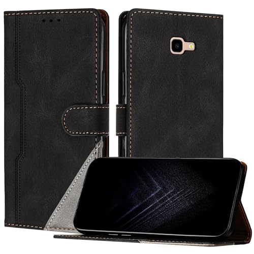 JayModCase Handyhülle für Samsung Galaxy A320/ A3 2017, PU-Leder Kartenschlitze Brieftasche mit magnetisch | Klappetui | Standfunktion | Stoßfeste Hülle für Galaxy A320 (Schwarz) von JayModCase