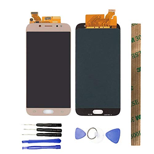 JayTong LCD Display & Ersatz Touchscreen Digitizer Assembly with Free Tools for Ga laxy J7 Pro 2017 J730 J730F SM-J730G/DS SM-J730F/DS, SM-J730FM/DS, SM-J730GM/DS Gold von JayTong