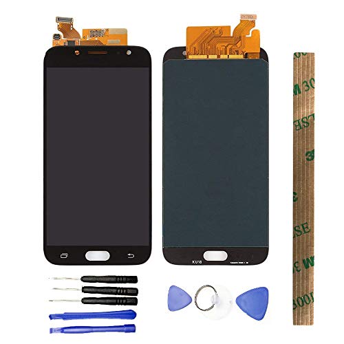 JayTong LCD Display & Touchscreen Digitizer Assembly mit Werkzeug für Ga laxy J7 Pro 2017 J730 J730F SM-J730G/DS SM-J730F/DS, SM-J730FM/DS, SM-J730GM/DS Schwarz von JayTong