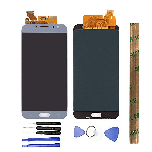 jaytong LCD Display & Ersatz Touchscreen Digitizer mit Gratis Werkzeug für Galaxy J7 Pro 2017 j730 j730 F sm-j730g/DS sm-j730 F/DS, sm-j730fm/DS, sm-j730gm/DS, Blau von JayTong