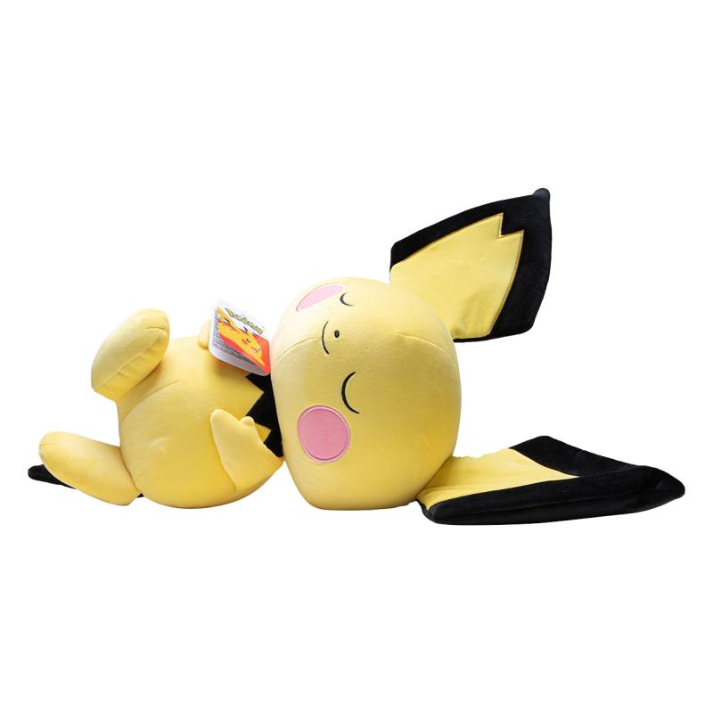 Jazwares POK - Pl?sch Pichu gelb | Kuscheltier | superweiches Au?enmaterial | flauschige F?llung | 45cm | Pl?sch | Perfekt zum Kuscheln | Pokemon von Jazwares