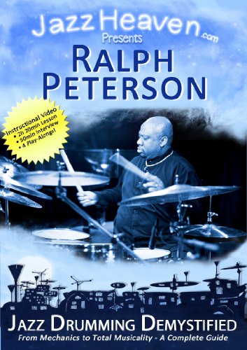 Jazz Schlagzeug Lernen Lehr-DVD Ralph Peterson Jazz Drumming Demystified Unterricht Stunde Jazz-Schlagzeug Video JazzHeaven Schlagzeugschule Schlagzeug-Schule Lehr-DVD für Schlagzeug von JazzHeaven