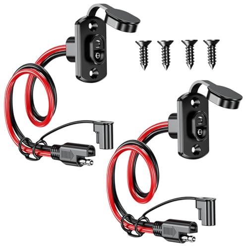 2PCS SAE -Stecker, 12 -V von Jcasbdn