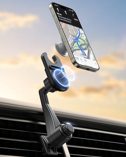 Jcnewpop Universelle Kfz-Halterung für Lüftungsschlitze, funktioniert mit PopSockets, magnetische Handyhalterungen für das Auto, Freisprecheinrichtung, passend für alle Handys mit von Jcnewpop
