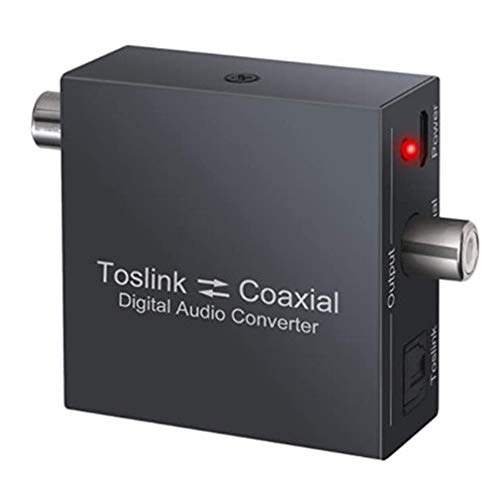 Jdeijfev Bidirektionaler Koaxial, Optischer SPDIF Toslink zu Koaxial Toslink und Koaxialer zu Optischer SPDIF Toslink von Jdeijfev