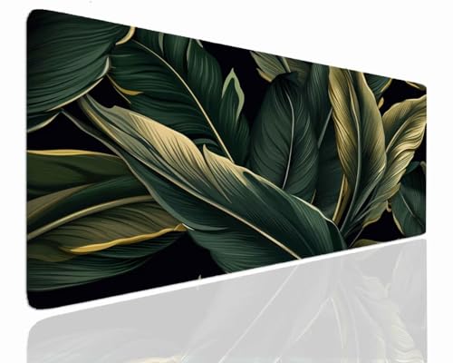 Gaming Mousepad XXL 70x30x0.4cm Mauspad XXL Gaming Groß Mouse Pad Desk Mat VernäHte Kanten Schreibtischunterlage Leaf Tischunterlage Large Size Schreibtisch Unterlegmatte Anti-Rutsch Mousepads J-545 Gaming Mousepad XXL 70x30x0.4cm Mauspad XXL Gaming Groß Mouse Pad Desk Mat VernäHte Kanten Schreibtischunterlage Leaf Tischunterlage Large Size Schreibtisch Unterlegmatte Anti-Rutsch Mousepads J-545 von Jdozfo