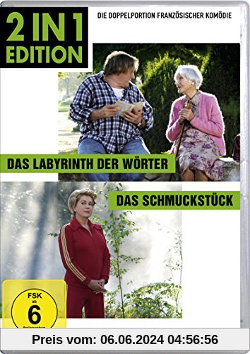 Das Labyrinth der Wörter/Das Schmuckstück (2 in 1 Edition) [2 DVDs] von Jean Becker