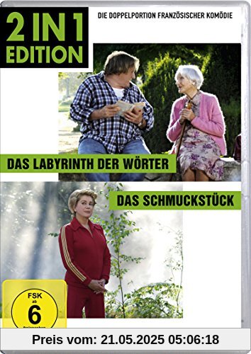 Das Labyrinth der Wörter/Das Schmuckstück (2 in 1 Edition) [2 DVDs] von Jean Becker