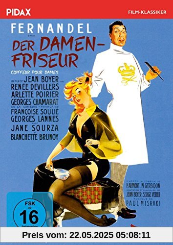 Der Damenfriseur (Coiffeur pour Dames) / Komödie mit dem unvergessenen Fernandel (Pidax Film-Klassiker) von Jean Boyer