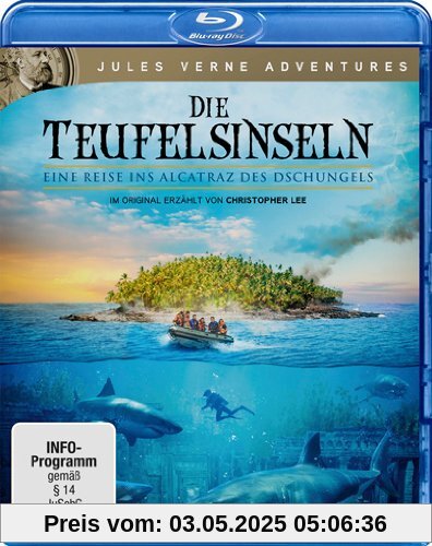 Die Teufelsinseln - Eine Reise ins Alcatraz des Dschungels - Jules Verne Adventures [Blu-ray] von Jean-Christophe Jeauffre