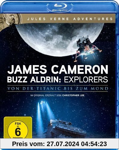 James Cameron - Buzz Aldrin: Explorers - Von der Titanic bis zum Mond [Blu-ray] von Jean-Christophe Jeauffre