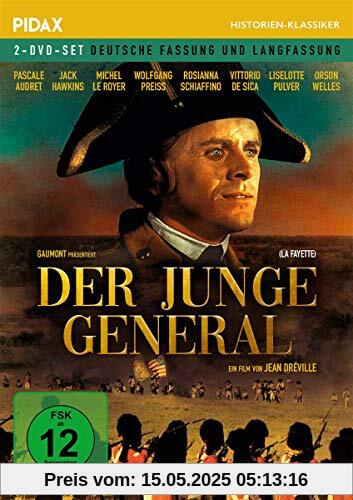 Der junge General (La Fayette) / Aufwändiges Historienepos mit internationaler Starbesetzung (Pidax Historien-Klassiker) [2 DVDs] von Jean Dreville