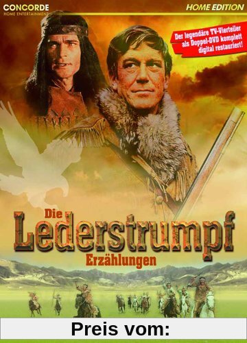 Die Lederstrumpf Erzählungen (2 DVDs) - Die legendären TV-Vierteiler von Jean Dreville