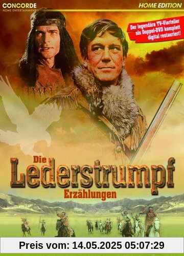 Die Lederstrumpf Erzählungen (2 DVDs) - Die legendären TV-Vierteiler von Jean Dreville