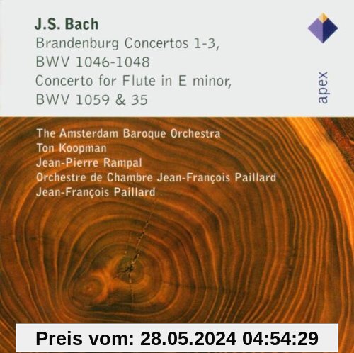 Brandenburgische Konzerte 1-3 von Jean-François Paillard