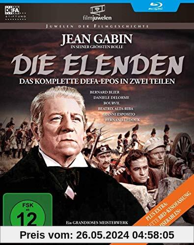 Die Elenden / Die Miserablen - Der legendäre Kino-Zweiteiler (DEFA Filmjuwelen) [Blu-ray] von Jean Gabin